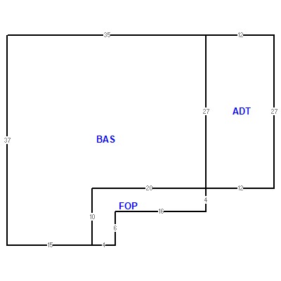 Building layout (traversing data) of this property