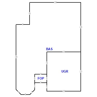 Building layout (traversing data) of this property