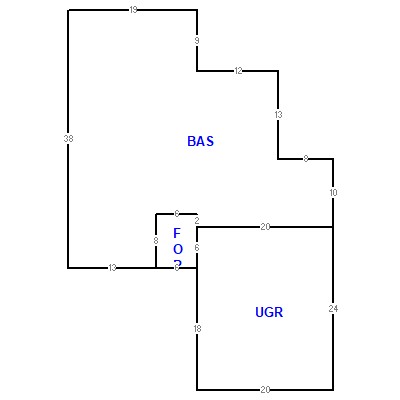 Building layout (traversing data) of this property