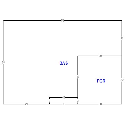 Building layout (traversing data) of this property