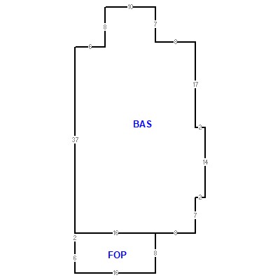 Building layout (traversing data) of this property