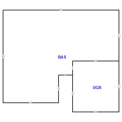 Building layout (traversing data) of this property