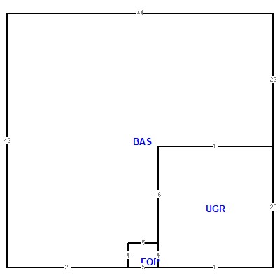 Building layout (traversing data) of this property