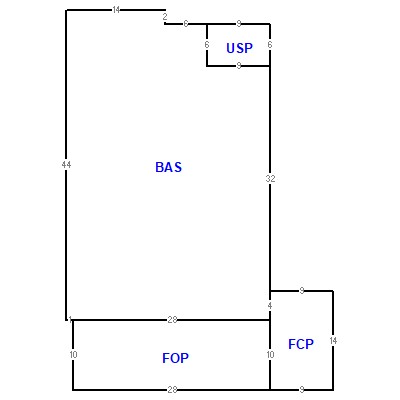 Building layout (traversing data) of this property