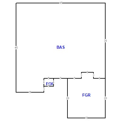 Building layout (traversing data) of this property
