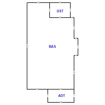 Building layout (traversing data) of this property