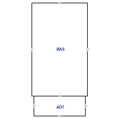 Building layout (traversing data) of this property