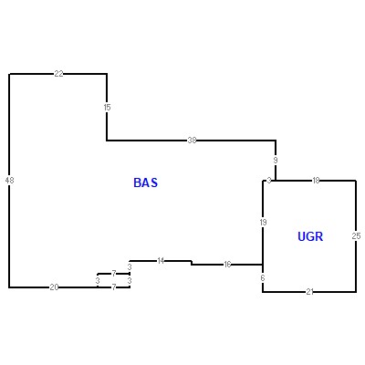 Building layout (traversing data) of this property