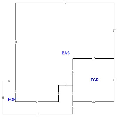 Building layout (traversing data) of this property