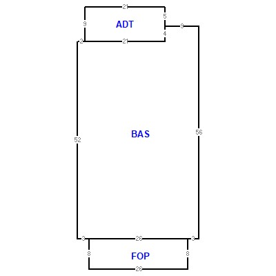 Building layout (traversing data) of this property