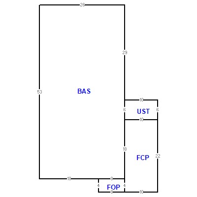 Building layout (traversing data) of this property