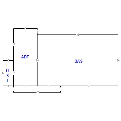 Building layout (traversing data) of this property
