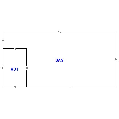 Building layout (traversing data) of this property