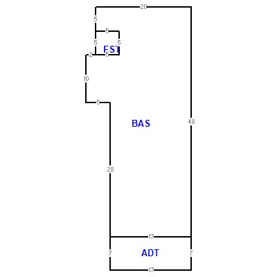 Building layout (traversing data) of this property