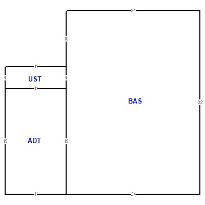 Building layout (traversing data) of this property