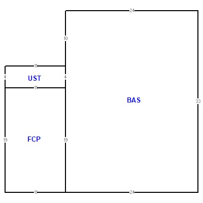 Building layout (traversing data) of this property