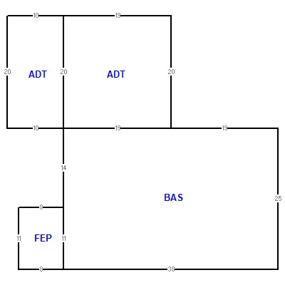 Building layout (traversing data) of this property