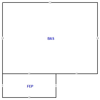 Building layout (traversing data) of this property