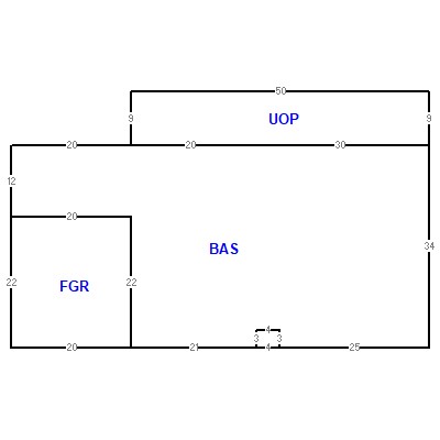 Building layout (traversing data) of this property