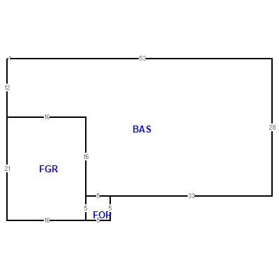 Building layout (traversing data) of this property
