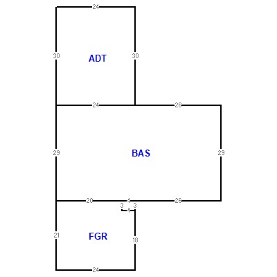 Building layout (traversing data) of this property