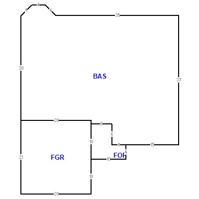 Building layout (traversing data) of this property