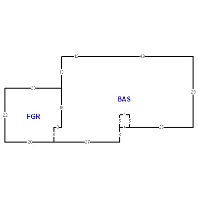 Building layout (traversing data) of this property
