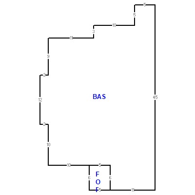Building layout (traversing data) of this property