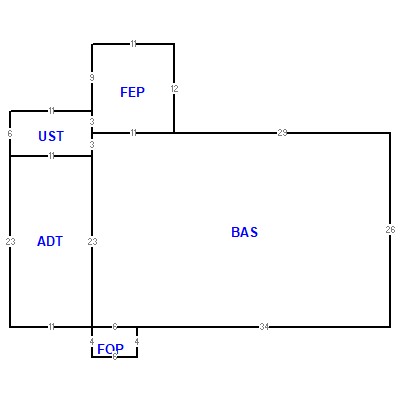 Building layout (traversing data) of this property