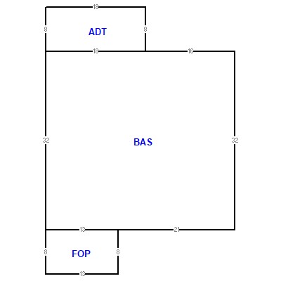 Building layout (traversing data) of this property