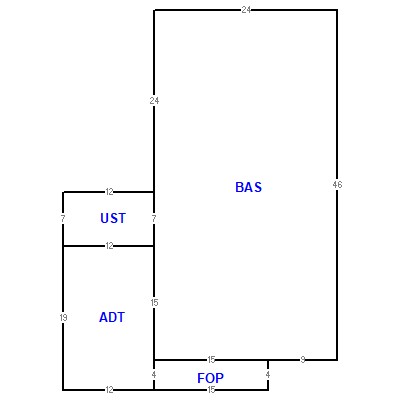 Building layout (traversing data) of this property