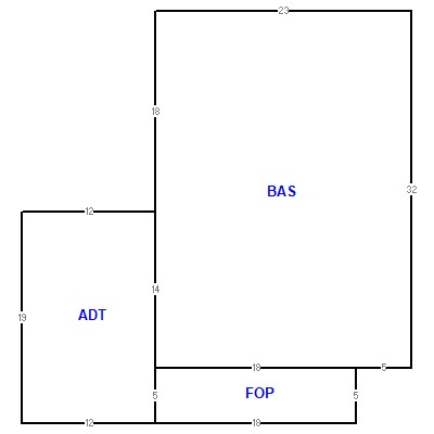 Building layout (traversing data) of this property