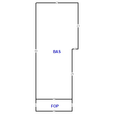 Building layout (traversing data) of this property
