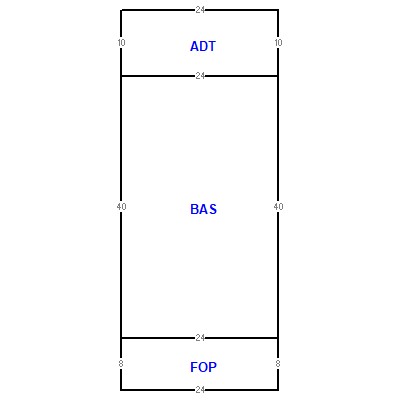 Building layout (traversing data) of this property