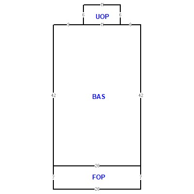 Building layout (traversing data) of this property