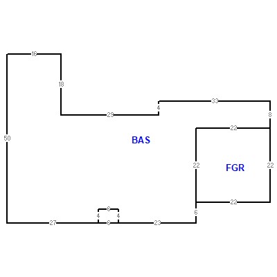 Building layout (traversing data) of this property