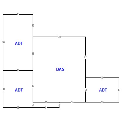 Building layout (traversing data) of this property