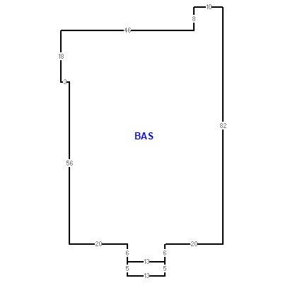 Building layout (traversing data) of this property