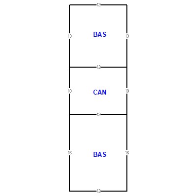 Building layout (traversing data) of this property
