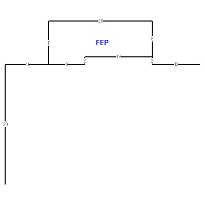 Building layout (traversing data) of this property