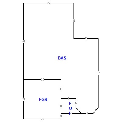 Building layout (traversing data) of this property