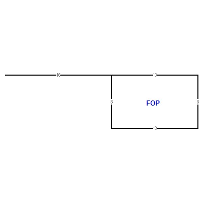 Building layout (traversing data) of this property