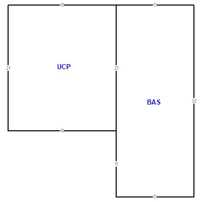 Building layout (traversing data) of this property