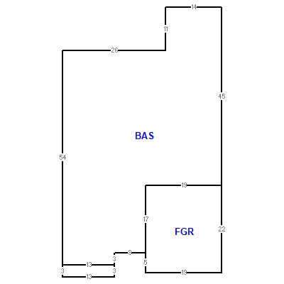 Building layout (traversing data) of this property