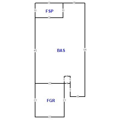 Building layout (traversing data) of this property