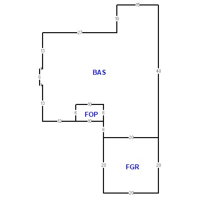 Building layout (traversing data) of this property