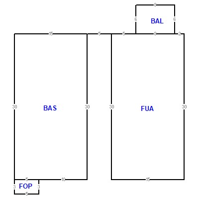 Building layout (traversing data) of this property