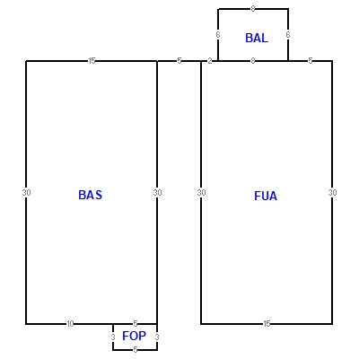 Building layout (traversing data) of this property