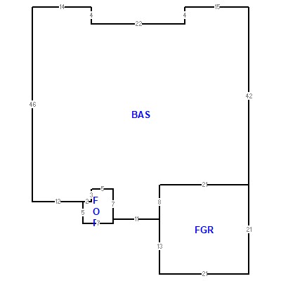 Building layout (traversing data) of this property