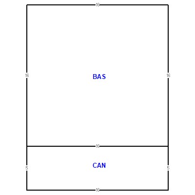 Building layout (traversing data) of this property